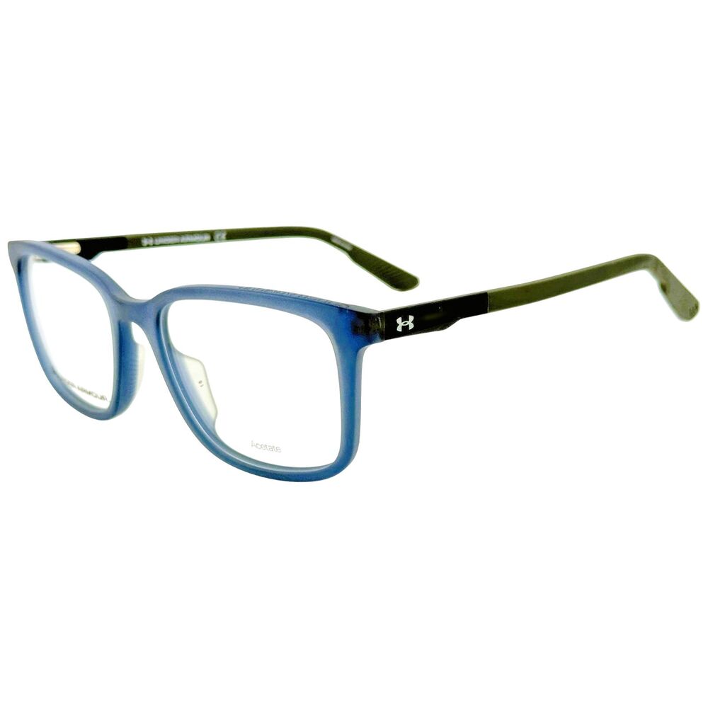 Under Armour UA5010 Mens Plastic Eyeglass Frame PJP Blue 53-19 Spring Hinges